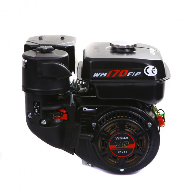 Бензиновий двигун WEIMA WM170F-L шпонка 20 мм (52-20050)