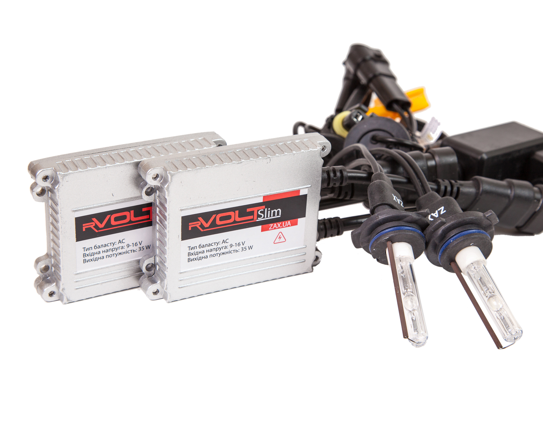 Комплект ксенона rVolt slim 35W 9-16V Zax ceramic HIR2 (9012) 5000K