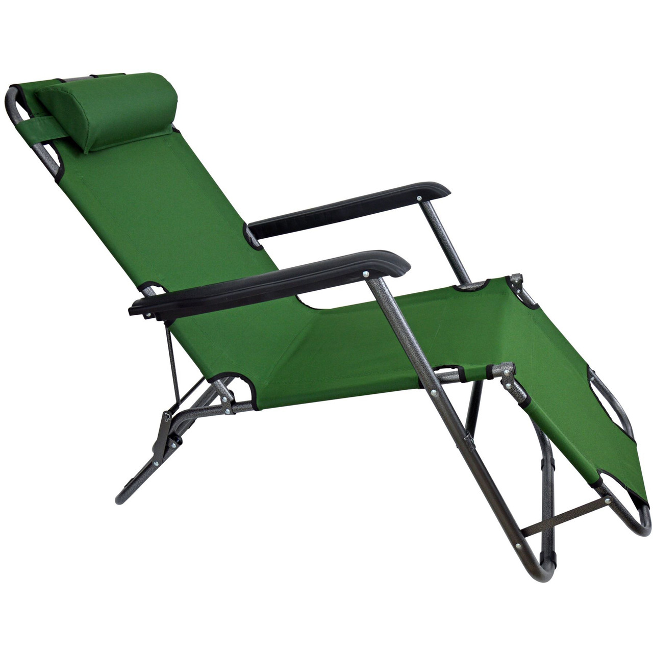 Крісло-шезлонг Stenson MH-3068M 153*60*80 см Зелений
