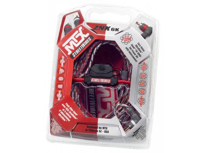 Комплект для 2-го підсилювача MTX StreetWires ZNX6K