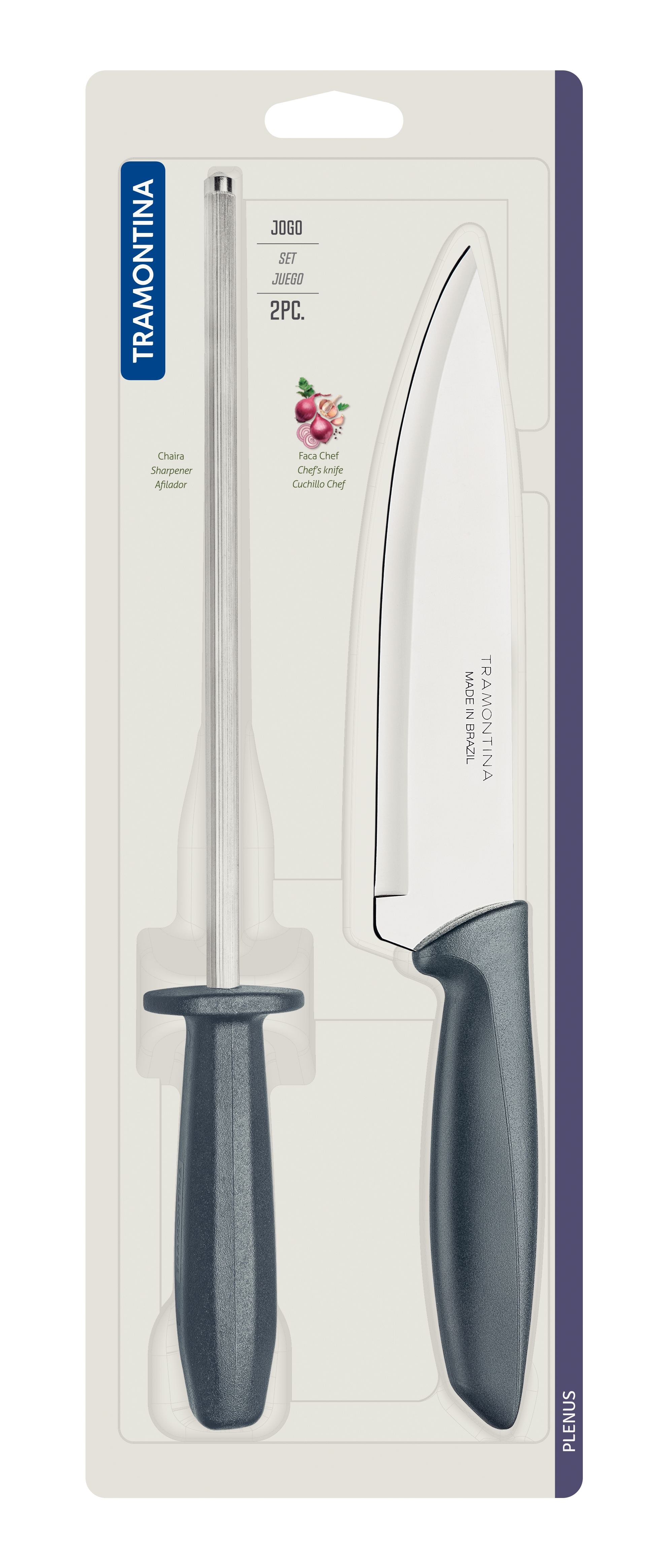 Набор ножей TRAMONTINA PLENUS, 2 предмета (6591625)