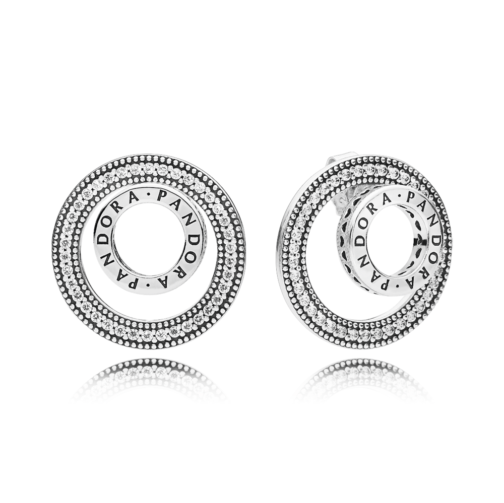 Срібні сережки-пусети No Brand Назавжди 297446CZ (1341787938)