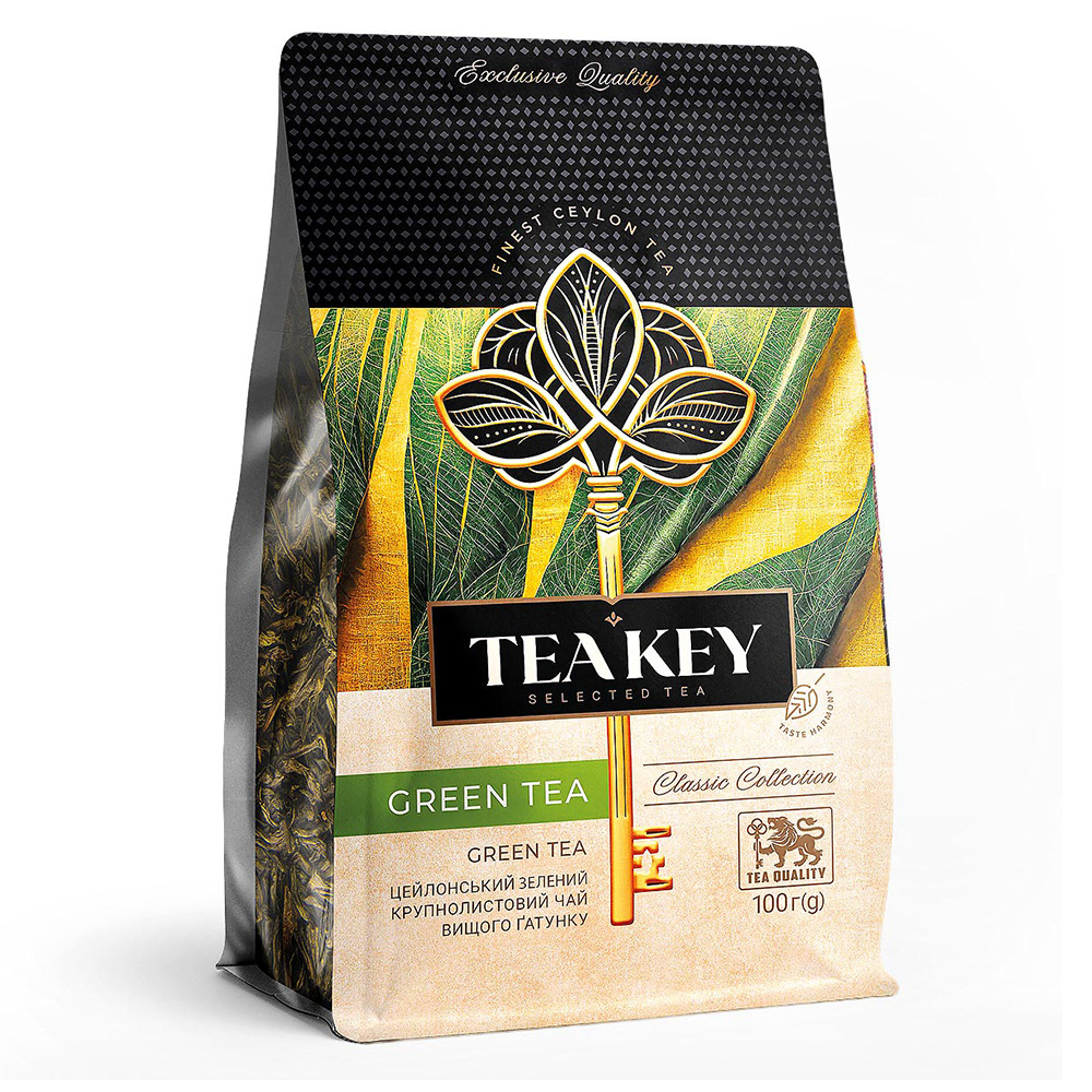 Чай зеленый рассыпной "Green Tea" TEA KEY 100 г