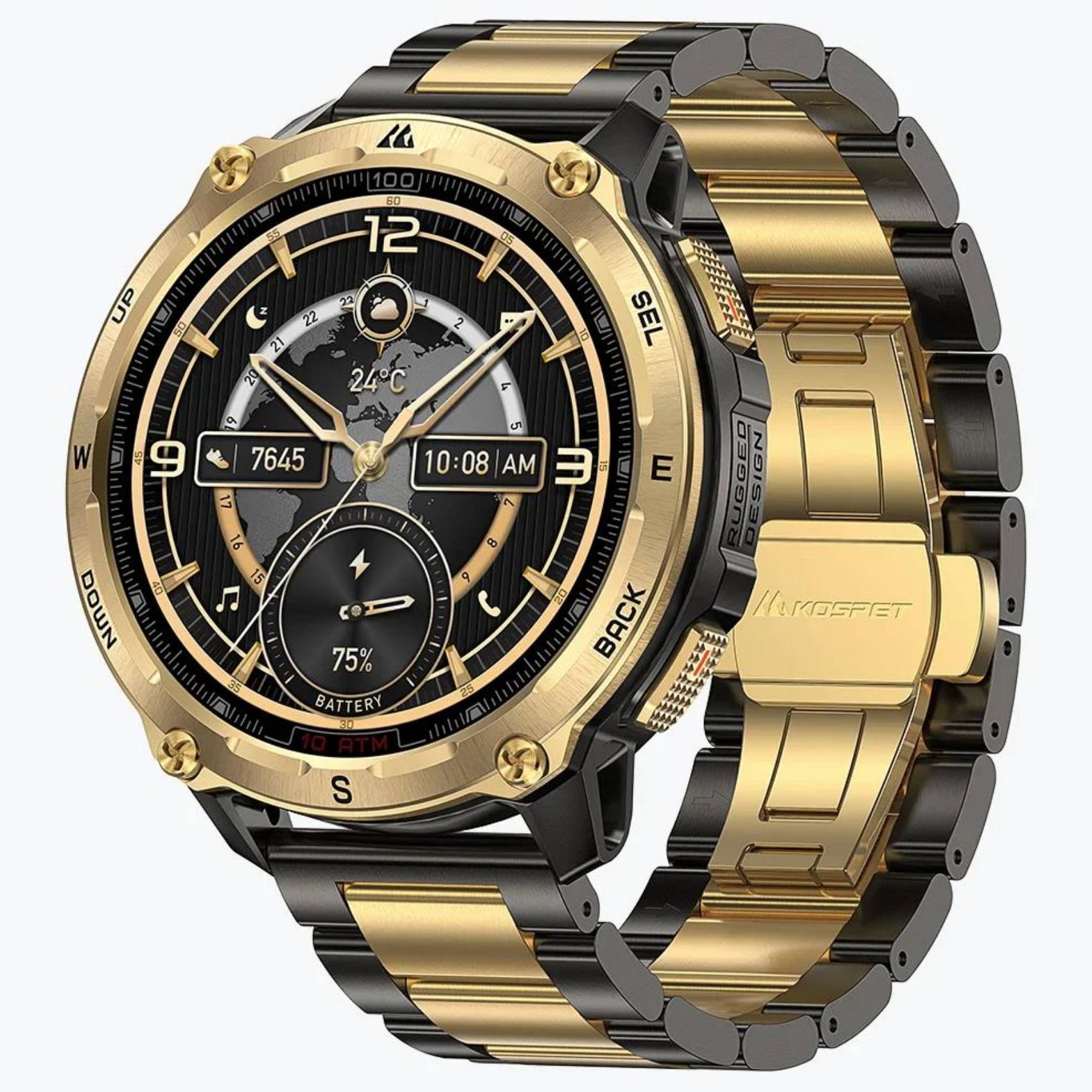 Тактичний Kospet Tank T4 Special Edition Black Gold