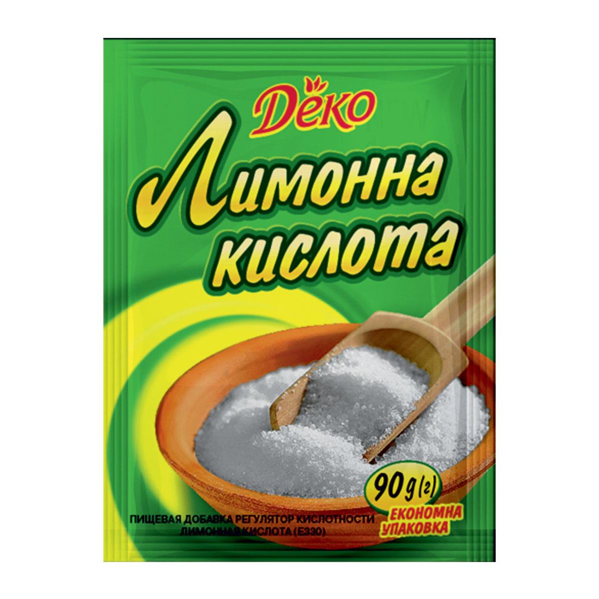Лимонная кислота Деко 90 г