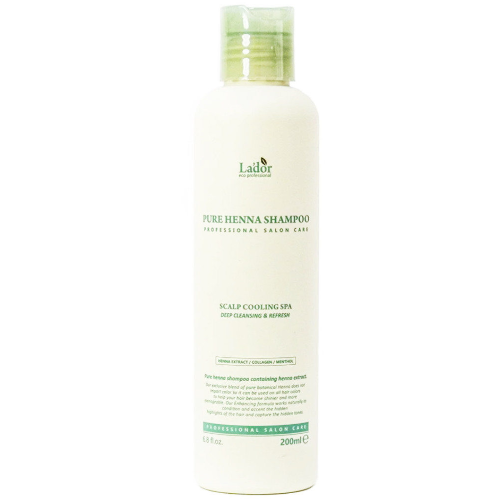 Шампунь против выпадения волос La'dor Pure Henna Shampoo 200 мл (8809187041057)