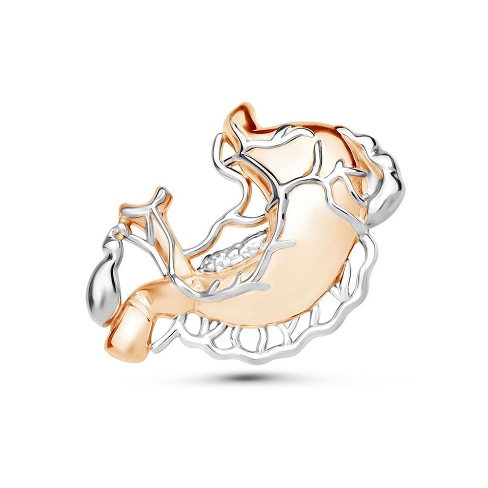 Значок BROCHE Желудок золотистый BRGV112962