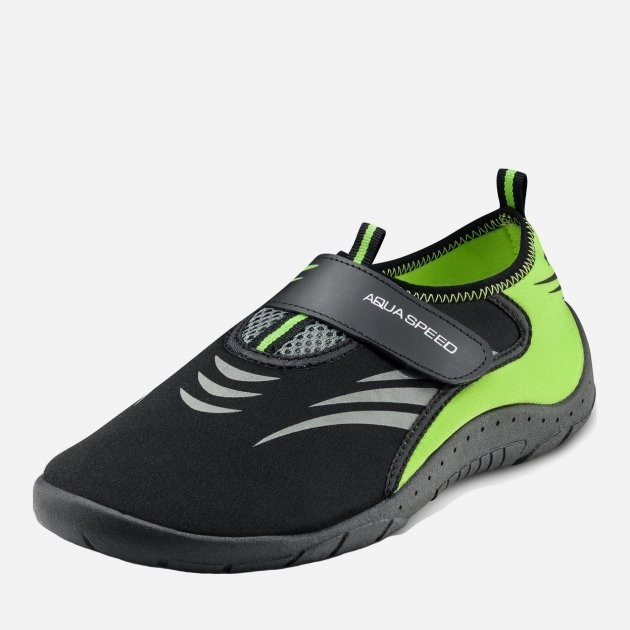 Аквашузи Aqua Speed ​​MODEL 27A 40 Чорно-зелений 5908217676030