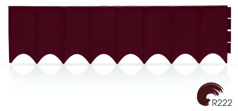 Бордюр садовый PROSPERPLAST GARDEN FENCE коричневый 5,9 м