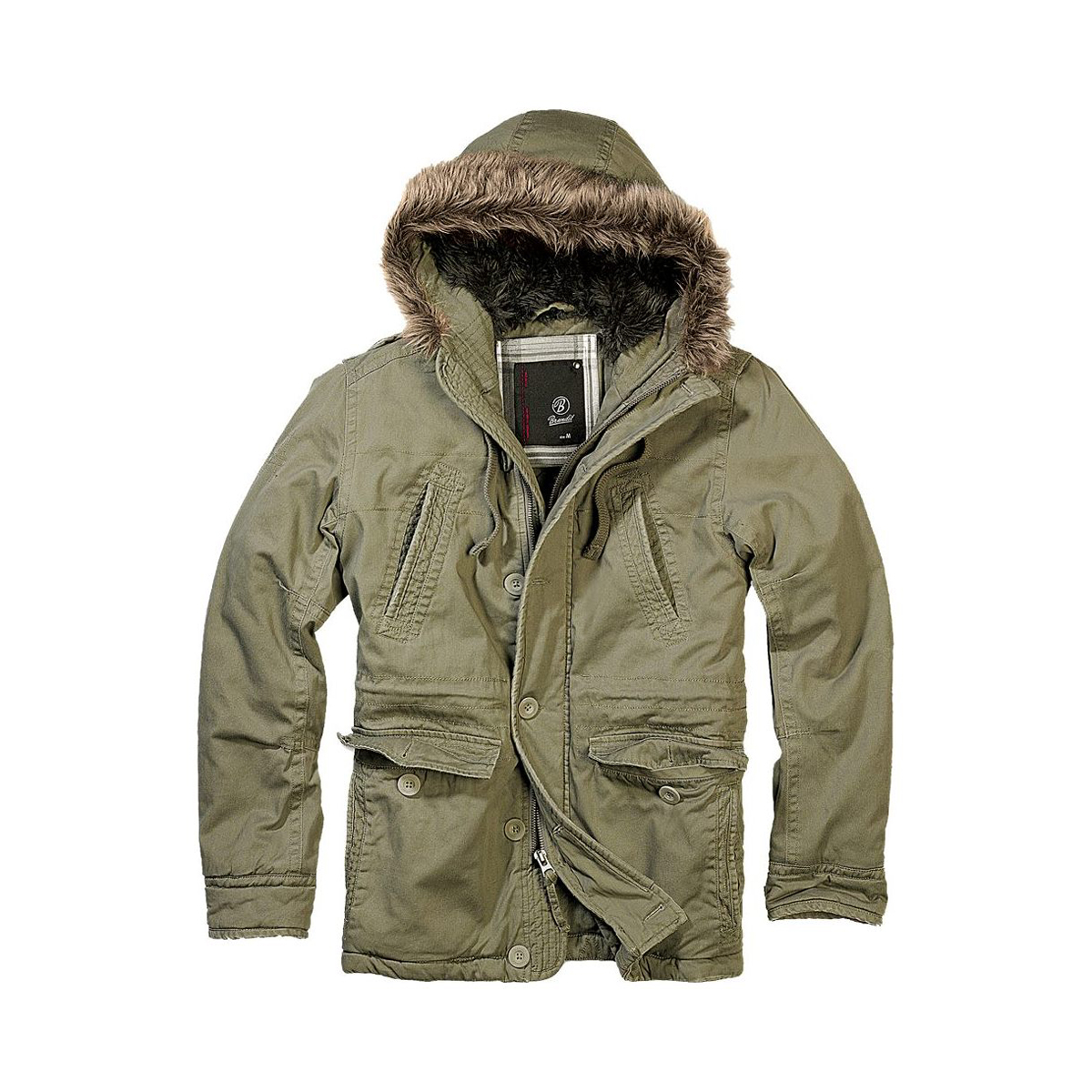 Куртка Brandit Vintage Explorer S Оливковая (3120.1-S)