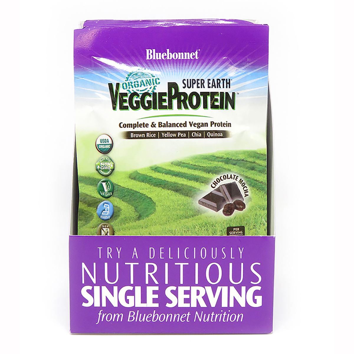 Растительный протеин Bluebonnet Nutrition Super Earth 8 пакетиков (1914)
