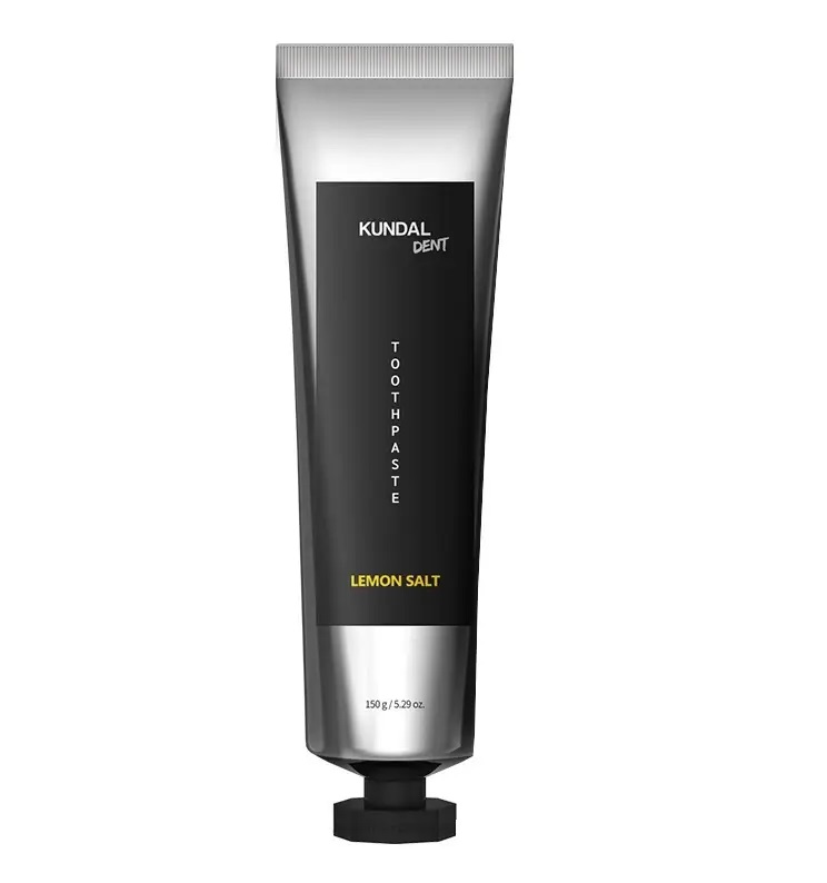 Зубна паста зі смаком лимону та солі Lemon Salt Toothpaste Kundal 150 г