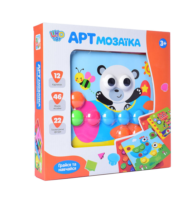 Детская мозаика Limo Toy 808-10 с крупными деталями