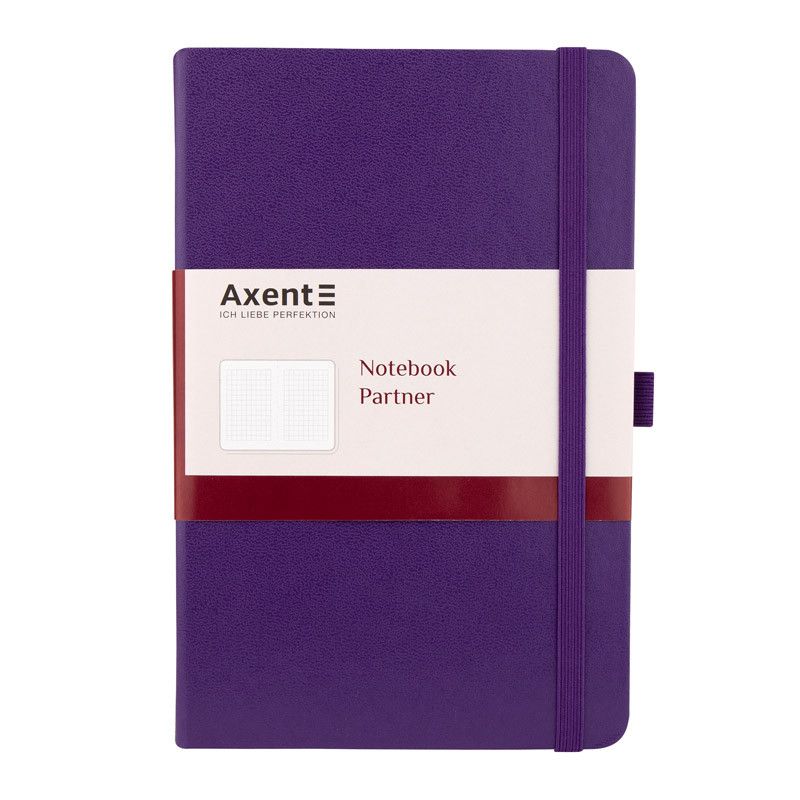 Записная книга Axent 12 5*19 5 А5 96 листов фиолетовый (8201-11-A)