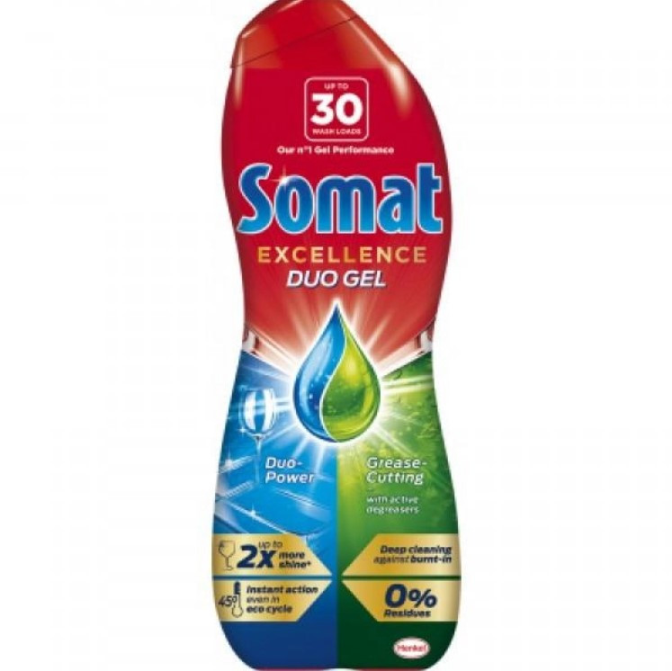 Ополаскиватель для посудомоечной машины Somat Duo Gel 540 мл