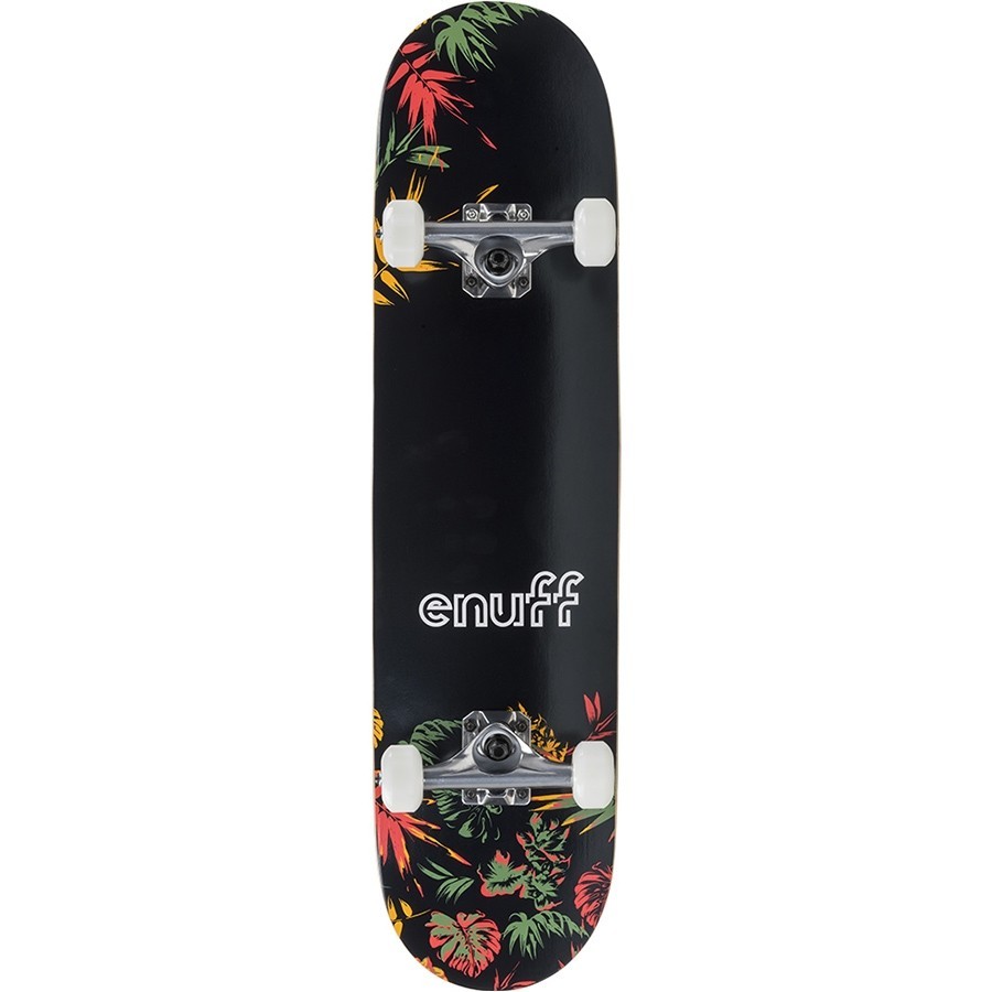 Скейтборд Enuff Floral Чорний-Помаранчевий