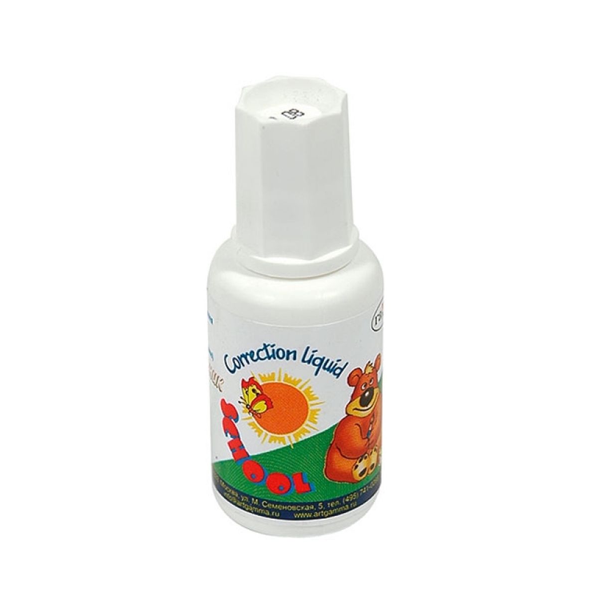 Коректор с кисточкой MiC Школяр (341004)