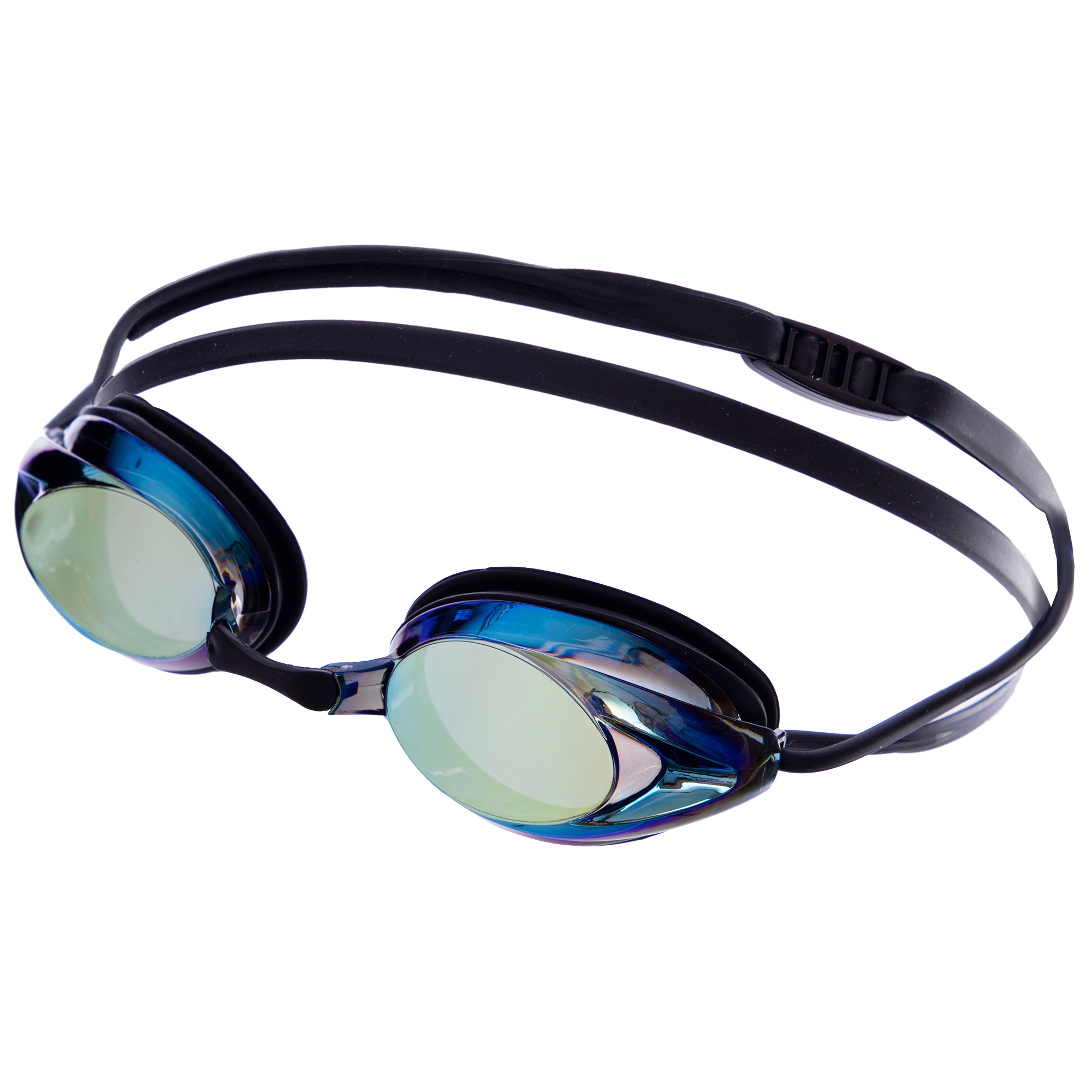 Очки для плавания с берушами в комплекте SAILTO 807AF Черный хамелеон