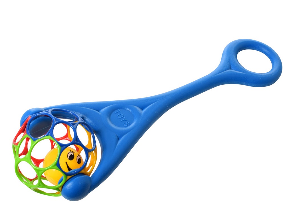 Іграшка-каталка Metr+ з м'ячем і брязкальцем (ja.3503)