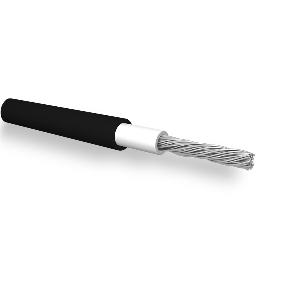 Кабель для солнечных электростанций Одескабель H1Z2Z2-K 1х4 Вlack 20 м