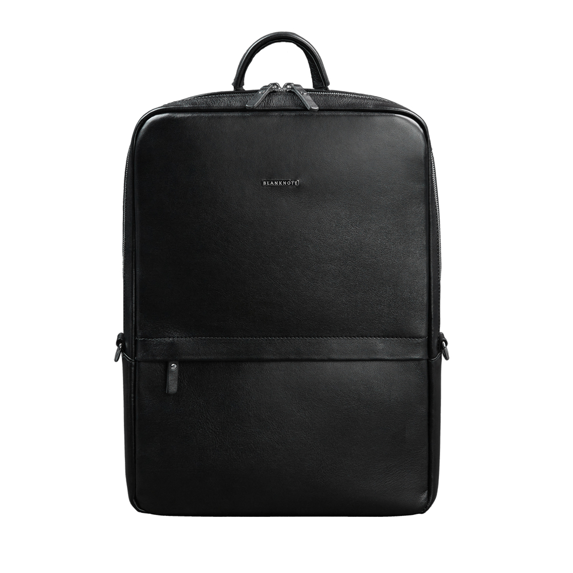 Черный кожаный мужской рюкзак Foster  BlankNote (BN-BAG-39-g)