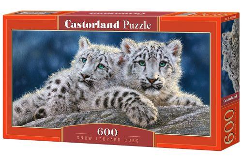 Пазлы Castorland Снежные леопарды 600 элементов