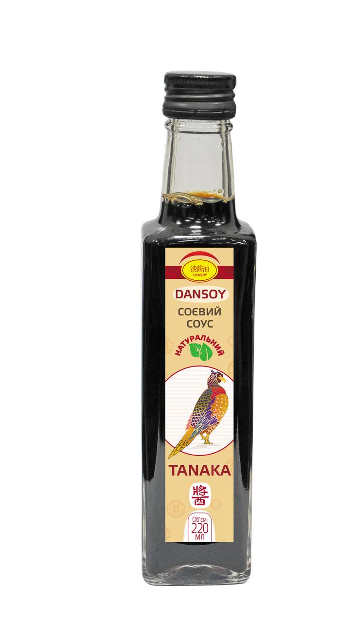 Соус соєвий Dansoy Танака натуральний 220 мл (dansoy-tnk-220)
