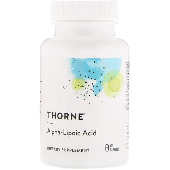 Альфа-липоевая кислота Thorne Research Alpha-Lipoic-Acid 300 mg 60 Caps
