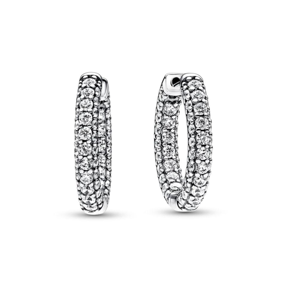 Серьги No Brand Ряд паве 292624C01 (2558059540)