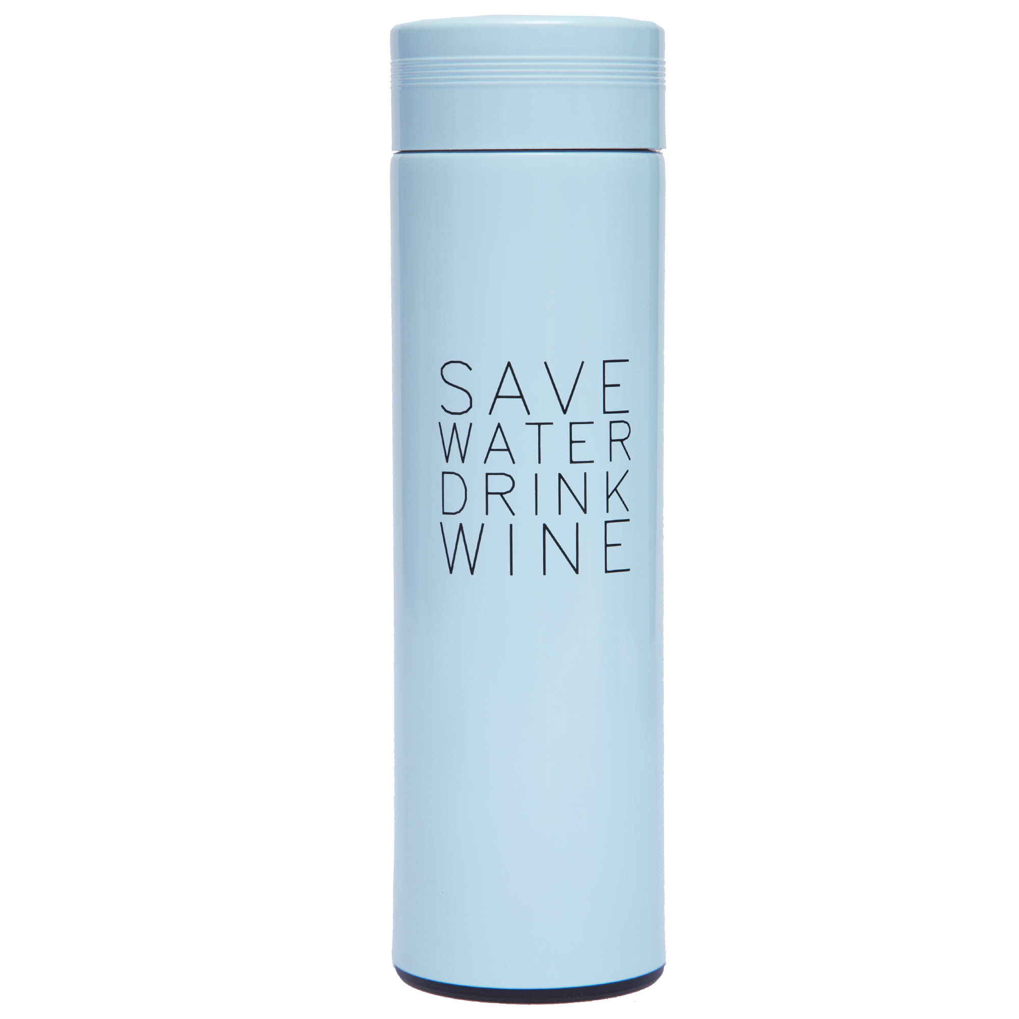 Бутылка-термос для воды SAVE WATER 480мл ZF-8274 Голубая