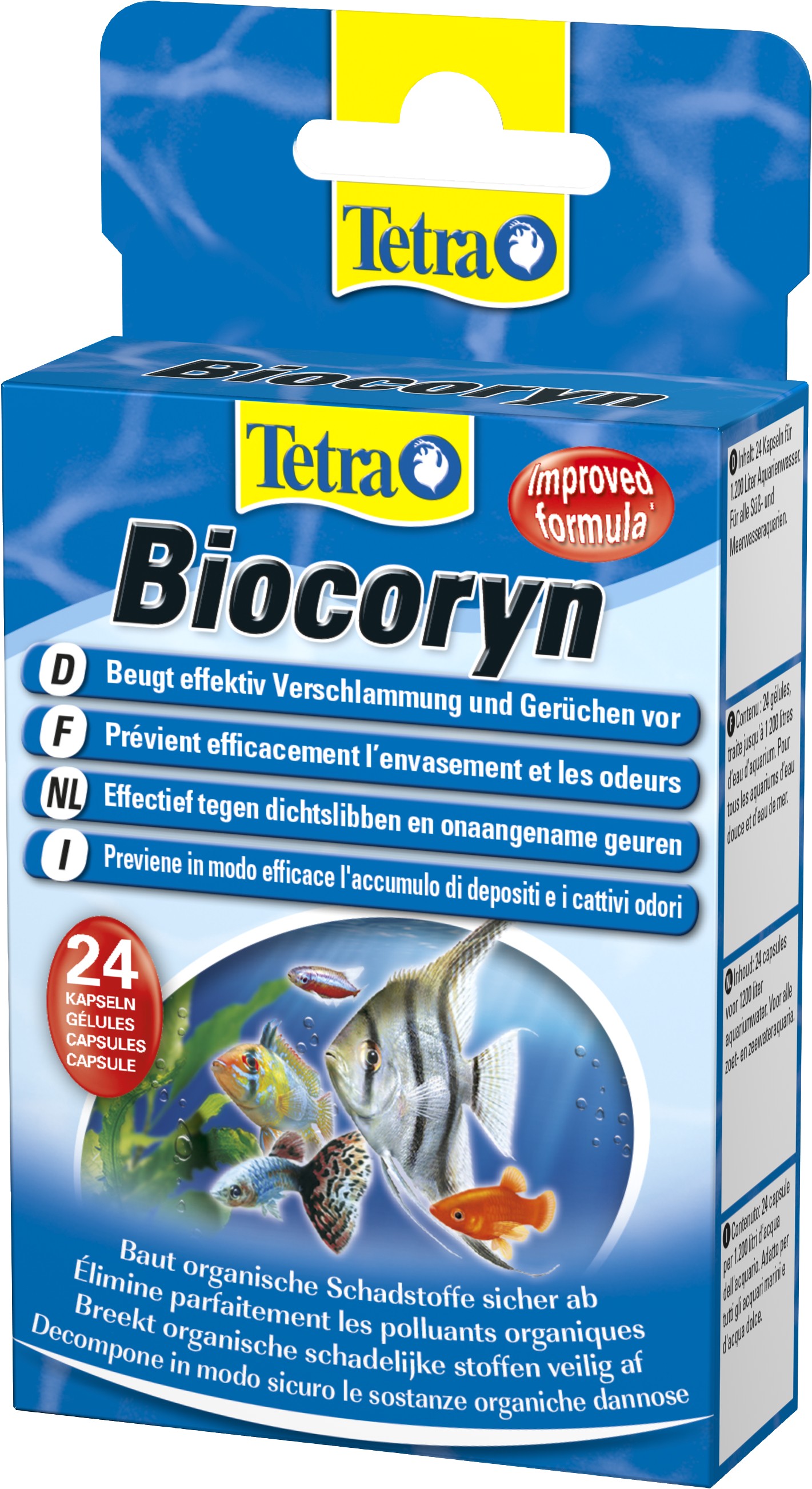 Средство по уходу за водой Tetra Aqua Biocoryn для разложения органики 24 капсул (4004218146891)