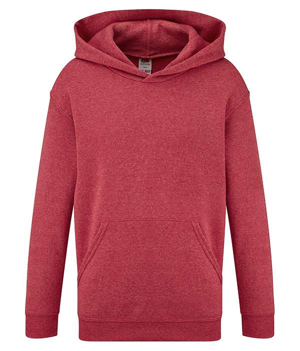 Худи Fruit of the loom hooded sweat Kids 116 Красный (62-043-0)