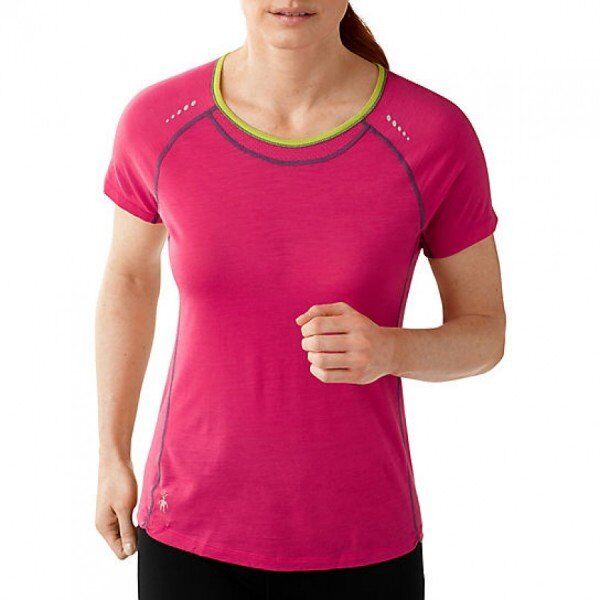 Термофутболка Smartwool PhD Ultra Light Short Sleeve Bright Pink S Smart Wool (1033-SW SO134.684-S)