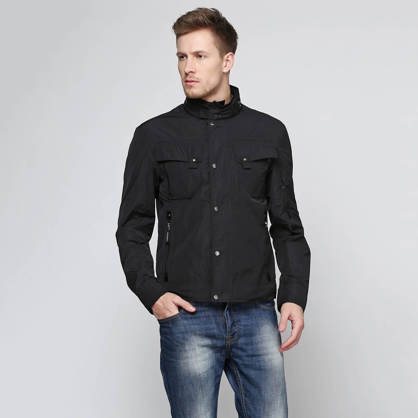 Куртка Geox M0120S BLACK 50 Чорний (M0120SBK)