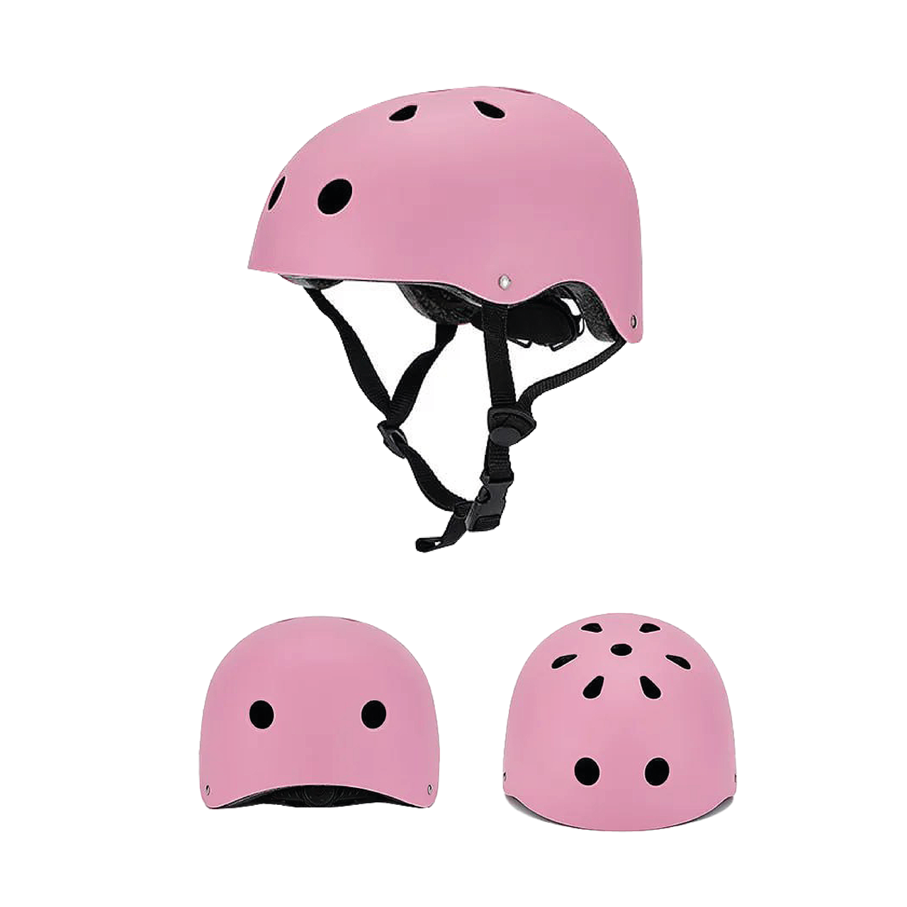 Дитячий шолом для велосипеда A1 331 Рожевий розмір S (48-56 см)