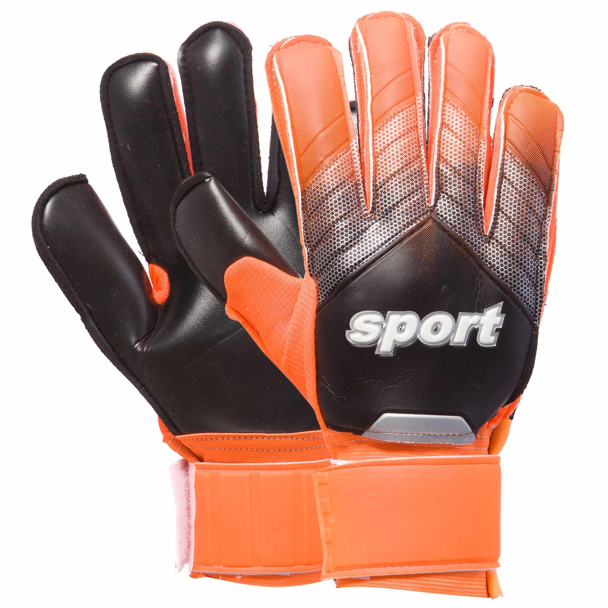 Перчатки вратарские SP-Sport 920  10 Черный-оранжевый