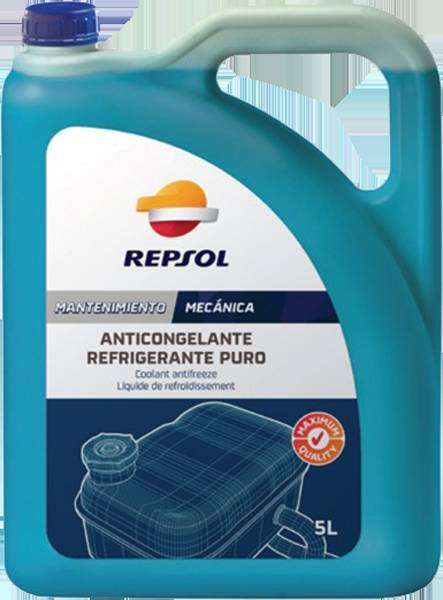 Антифриз G11 синій концентрат 5л REPSOL ANTICONGELANTE PURO BOTE / RP700R39
