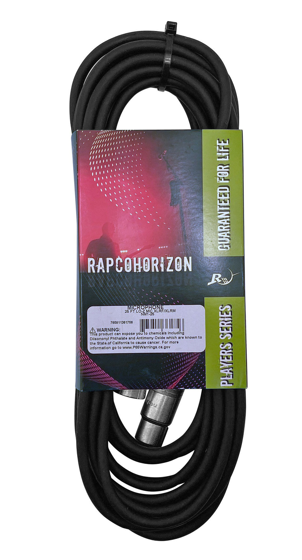 Кабель мікрофонний Rapco Horizon NM1-25 Microphone Cable 7.6m (25ft)