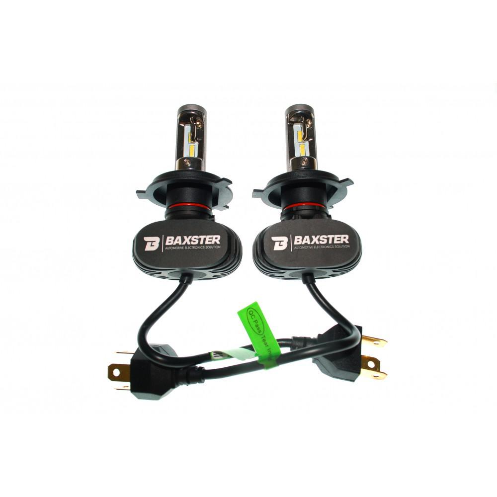 Комплект LED ламп BAXSTER S1 H4 6000K 4000lm с радиатором
