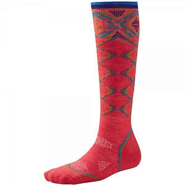 Носки Smart Wool Wm's PhD Ski Light Pattern SW248 Hibiscus L (1033-SW SW248.486-L)