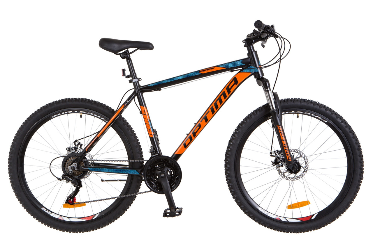 Велосипед 26-115 Optimabikes MOTION AM 14G 16 Чорно-жовтогарячий