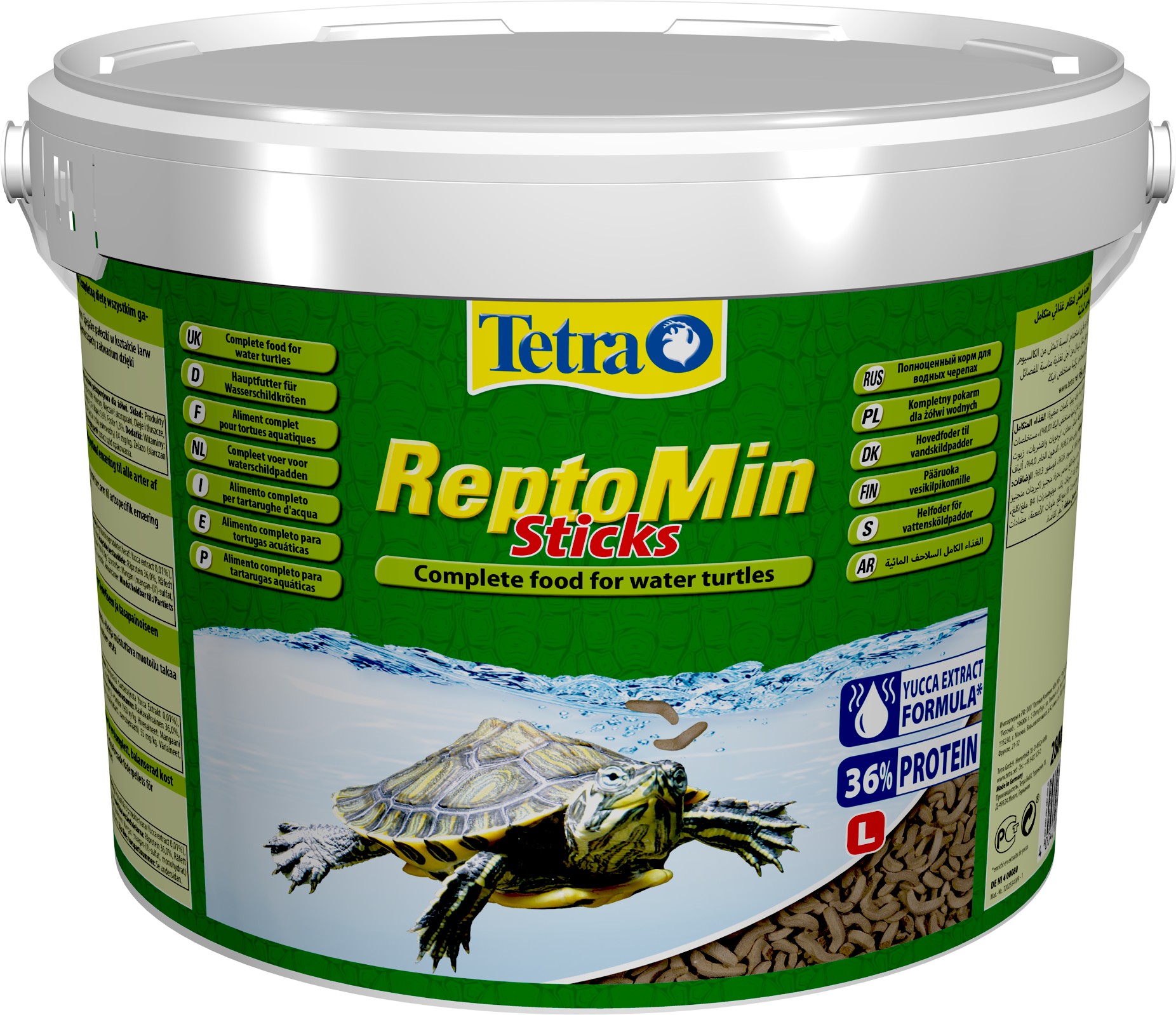 Основной корм Tetra ReptoMin для черепах 10 л (4004218201354)