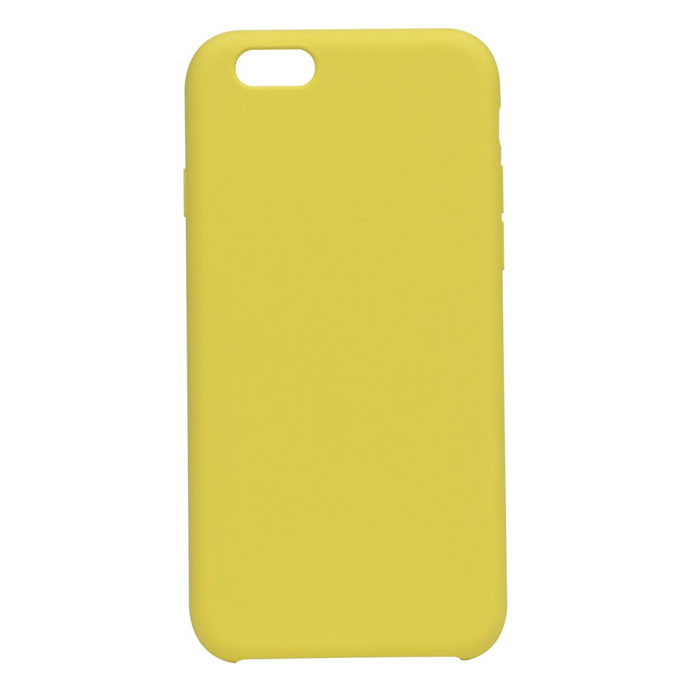 Чехол Soft Case No Logo для Apple iPhone 6s Yellow