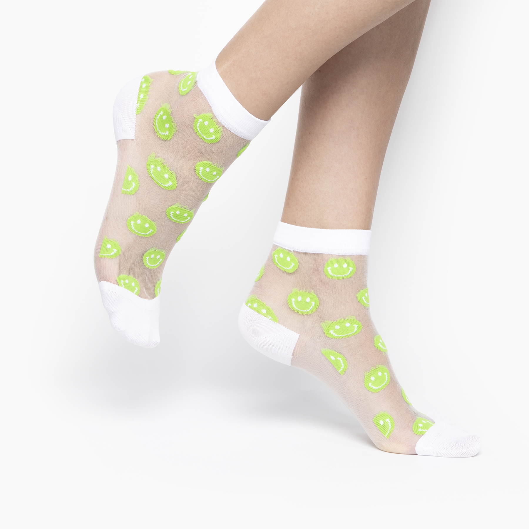 Шкарпетки для дівчинки Duha Смайли 35-40 Білий (2000989665526)