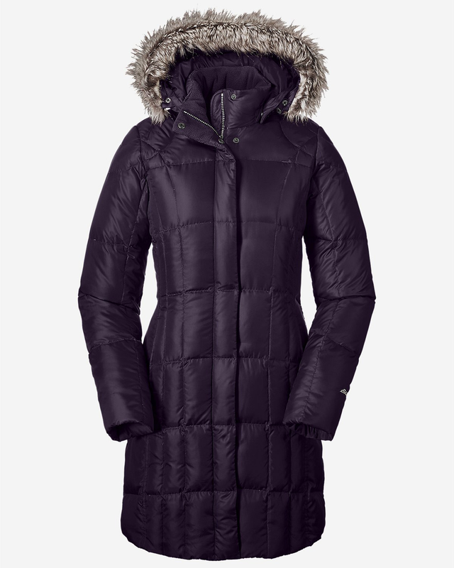 Парку Eddie Bauer Women Lodge Down Parka DEEP EGGPLANT S Фіолетова (7494DE-S)