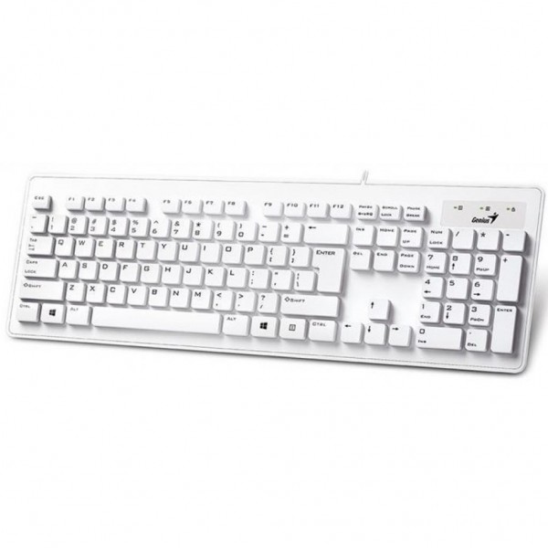 Клавіатура провідна Genius SlimStar 130 USB Rus (31300726104) (F00146539)