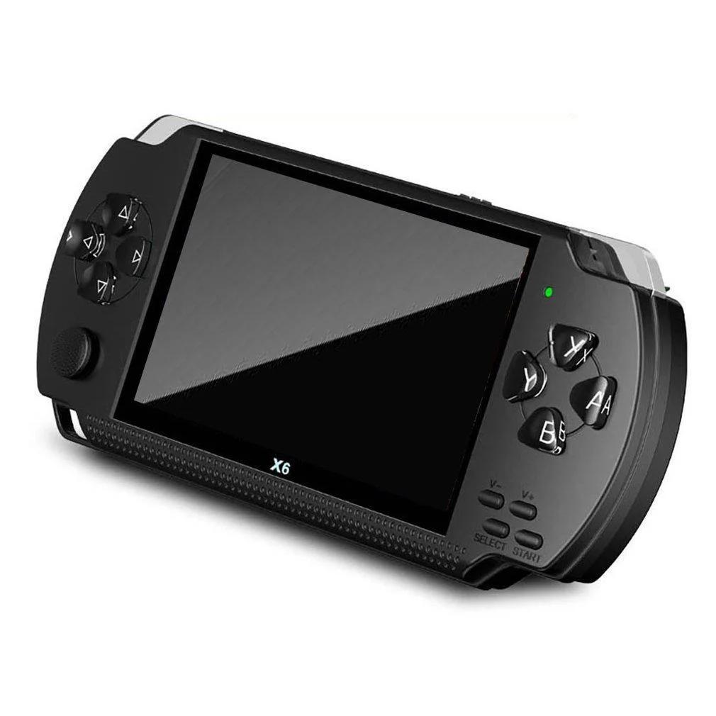 Приставка игровая портативная консоль Titan PSP Х6 Black (pc026-hbr)
