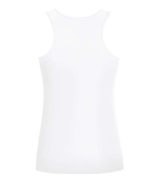 Майка Fruit of the loom Performance vest Lady-Fit M Белый (61-418-0)