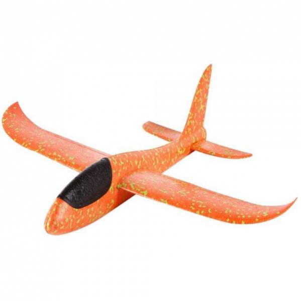 Детский самолет-планер 35х30 см Оранжевый (8876-3)