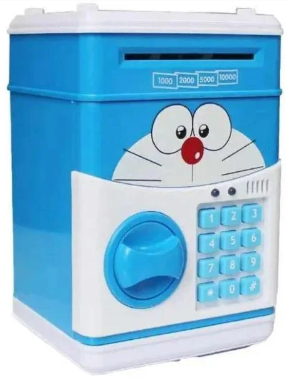 Сейф-скарбничка дитячий Cartoon Box 7030 з кодовим замком